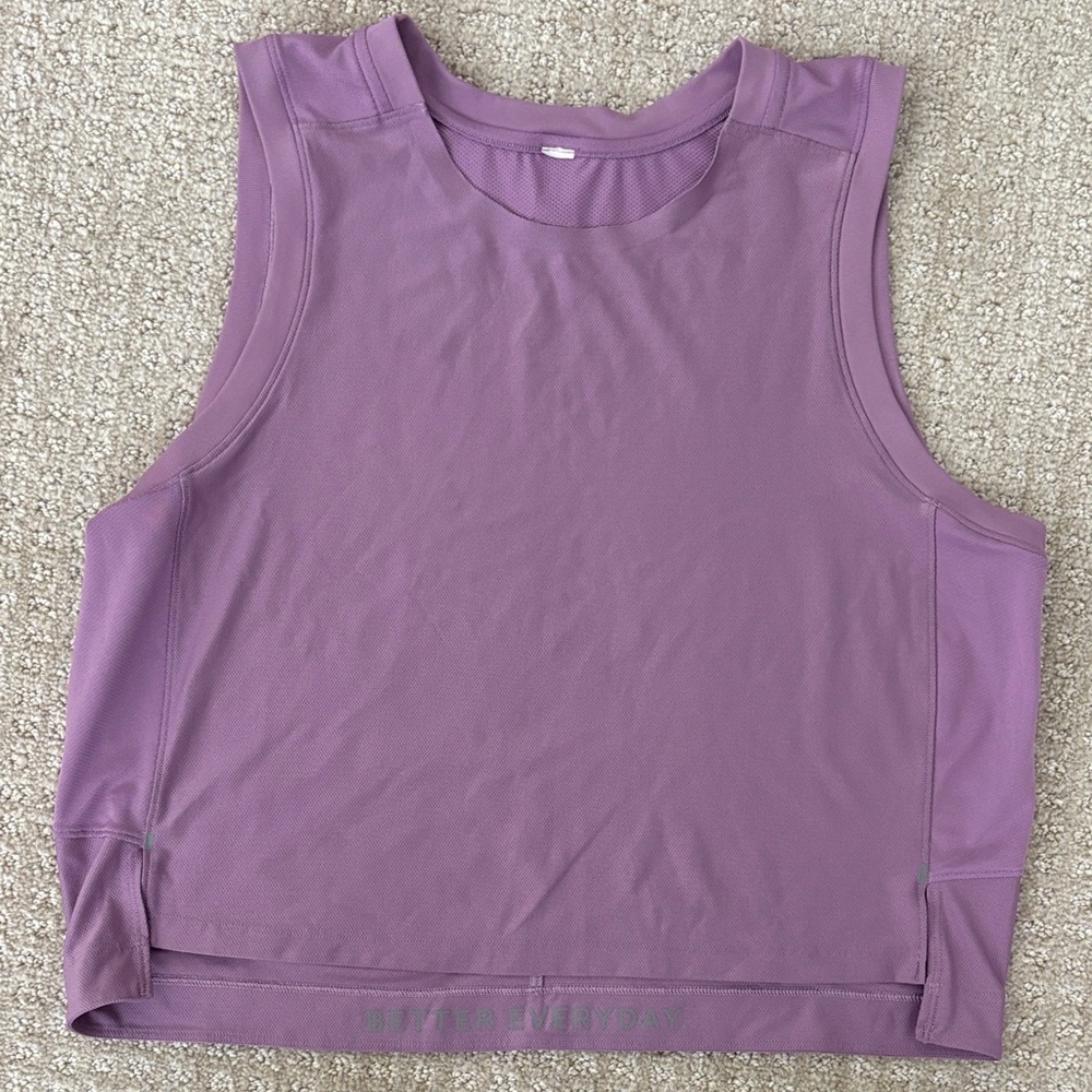 lululemon athletica Lavender Muscle Tee